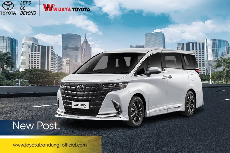 Promo All New Alphard- Hybird Bandung